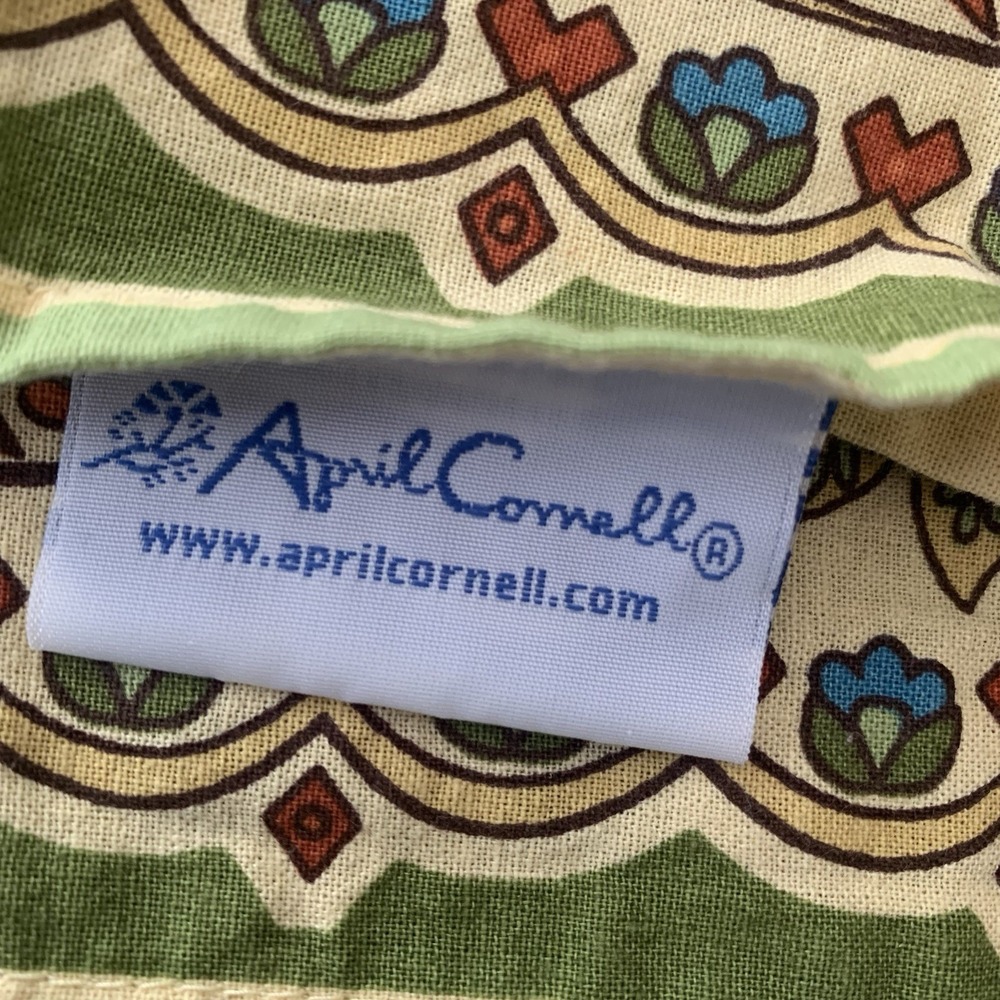 April Cornell Rectangular Tablecloth Paisley - Picture 2 of 5